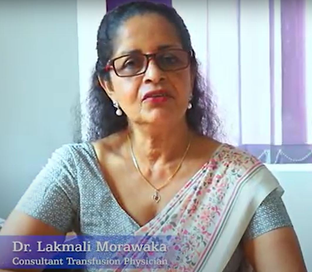 Dr. Lakmali Morawaka - Consulant Transfusion Physician